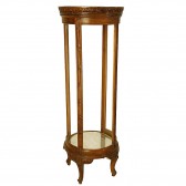 Βιτρίνα στρογγυλή κλασική 