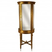 Βιτρίνα κλασική  στρογγυλή 